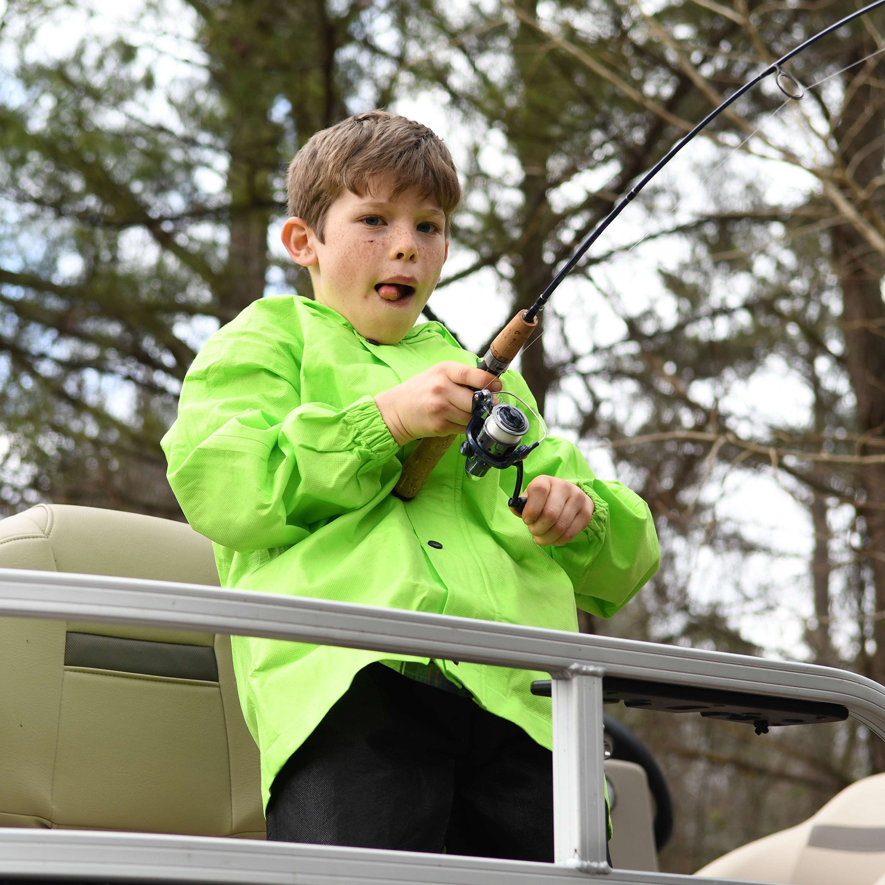 Youth rain sale gear for fishing